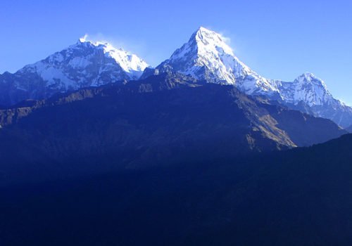 Breathtaking mountain views during Nepal tour