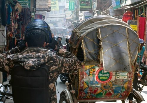 Explore like a Local on an Evening Rickshaw Tour in Kathmandu