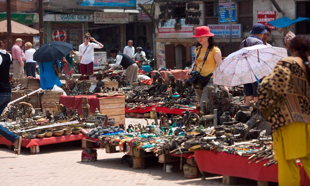 Street Market in basantapur