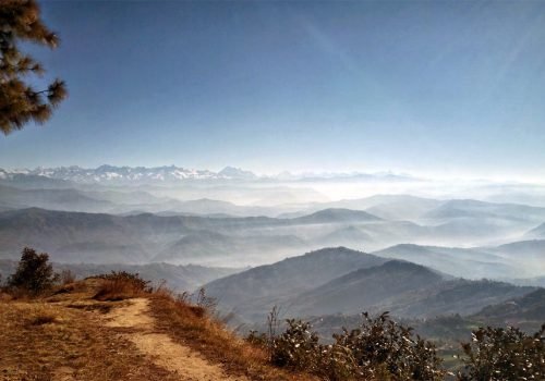 View From Nagarkot Hilltop