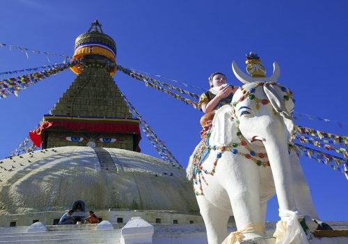 Boudhnath Stupa in Kathmandu