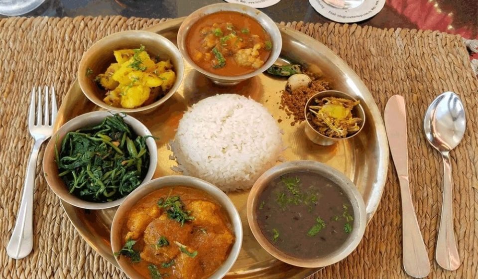 Dal - Bhat - Tarkari , Nepalese Traditional Food