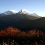 Mountain View During Annapurna region trekking