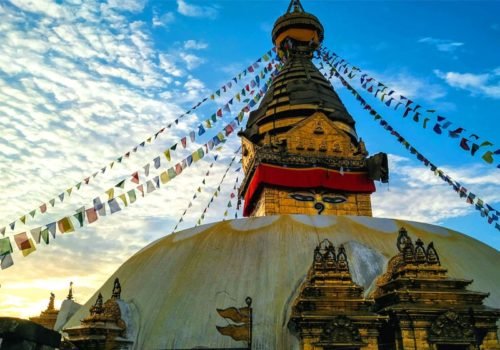 Swoyambhunath Stupa is one of the best places to visit in Nepal